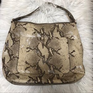 Kate Spade snakeskin tote